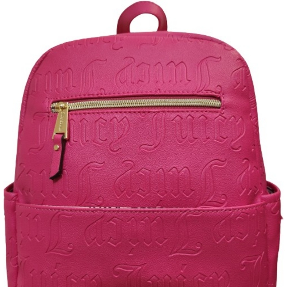 🆕️⬇️🎉HOST PICK 🎉 Juicy Couture Deboss Sorbet Cool Collar Full Size Backpack - Picture 2 of 16